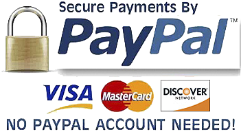 Paypal-logo - Trendy Vintage 18" Black & White Rhinestones Costume (455x275), Png Download