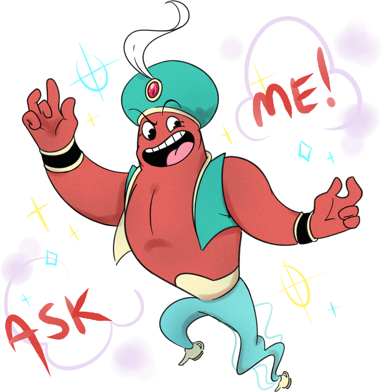 #cuphead#djimmi The Great#cuphead Djimmi#cuphead Askblog#cuphead - Goofy Goober Rock (1280x1339), Png Download