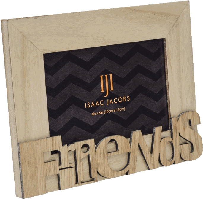 Isaac Jacobs Natural Wood Frame - - Isaac Jacobs Natural Wood Sentiments Picture Frame (700x684), Png Download