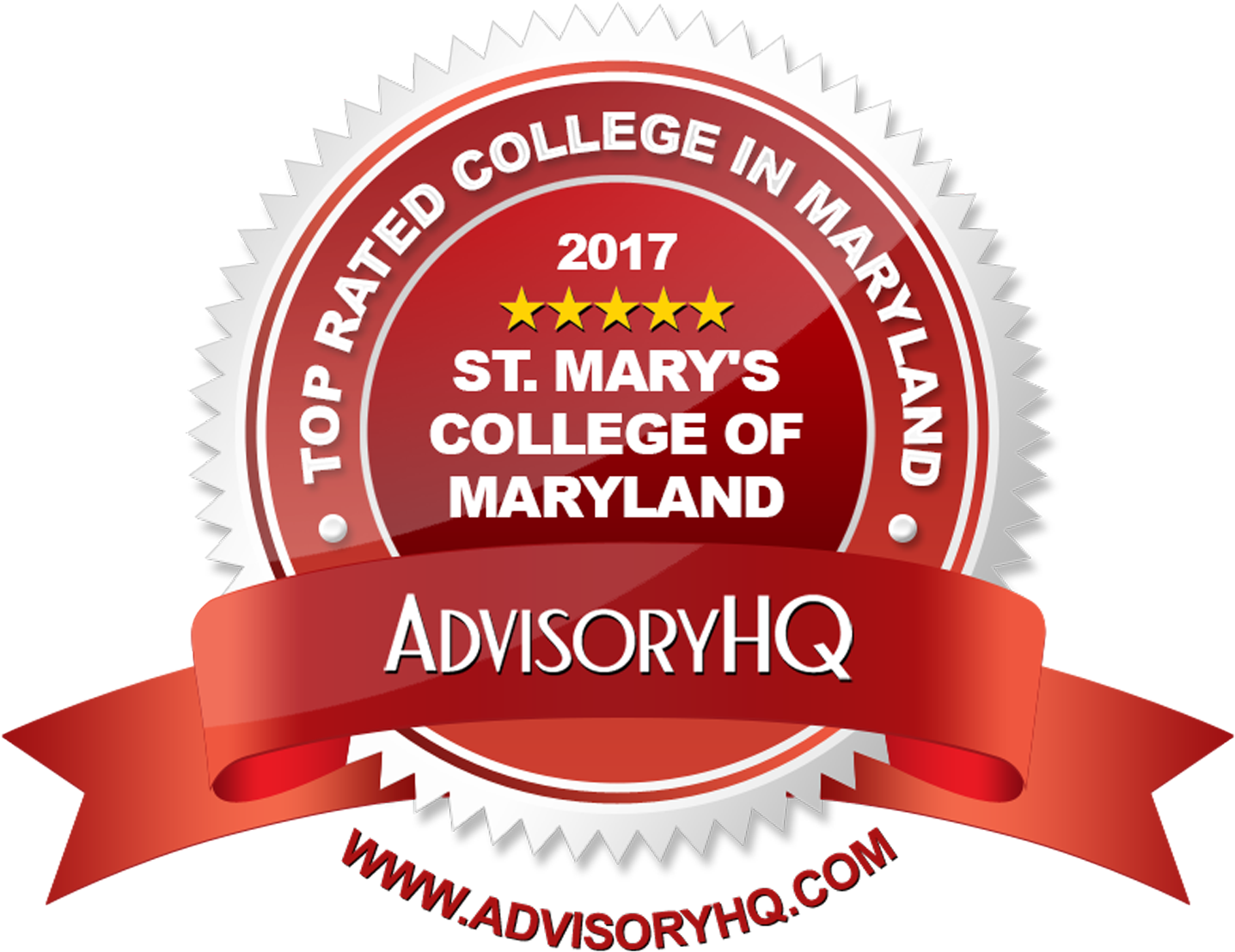 Mary's College Only Public College Included In Advisoryhq - Best Consultation Company Award (2000x1469), Png Download