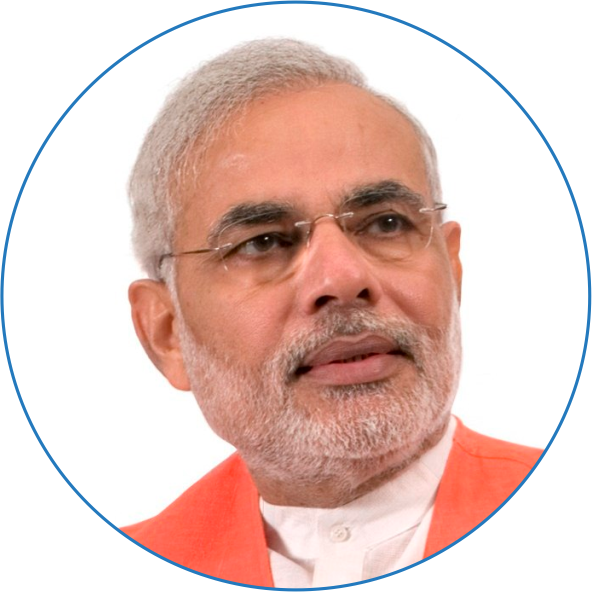 Narendra-modi - Happy Birthday Narendra Modi (592x592), Png Download