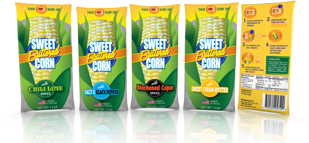 Corn - Corn On The Cob (1000x495), Png Download