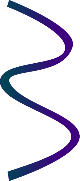 Original Png Clip Art File Purple And Blue Ribbon Svg (264x592), Png Download