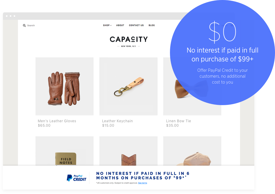 Pay Pal Credit A 3682 922x642 Final - Paypal Credit (932x657), Png Download