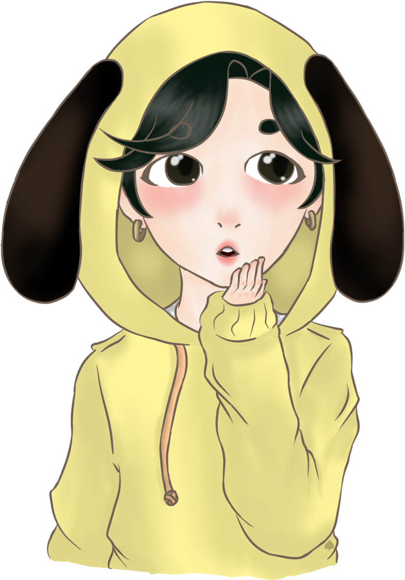 Jimin, I Know I Suck At It - Medibang Inc. (914x1280), Png Download