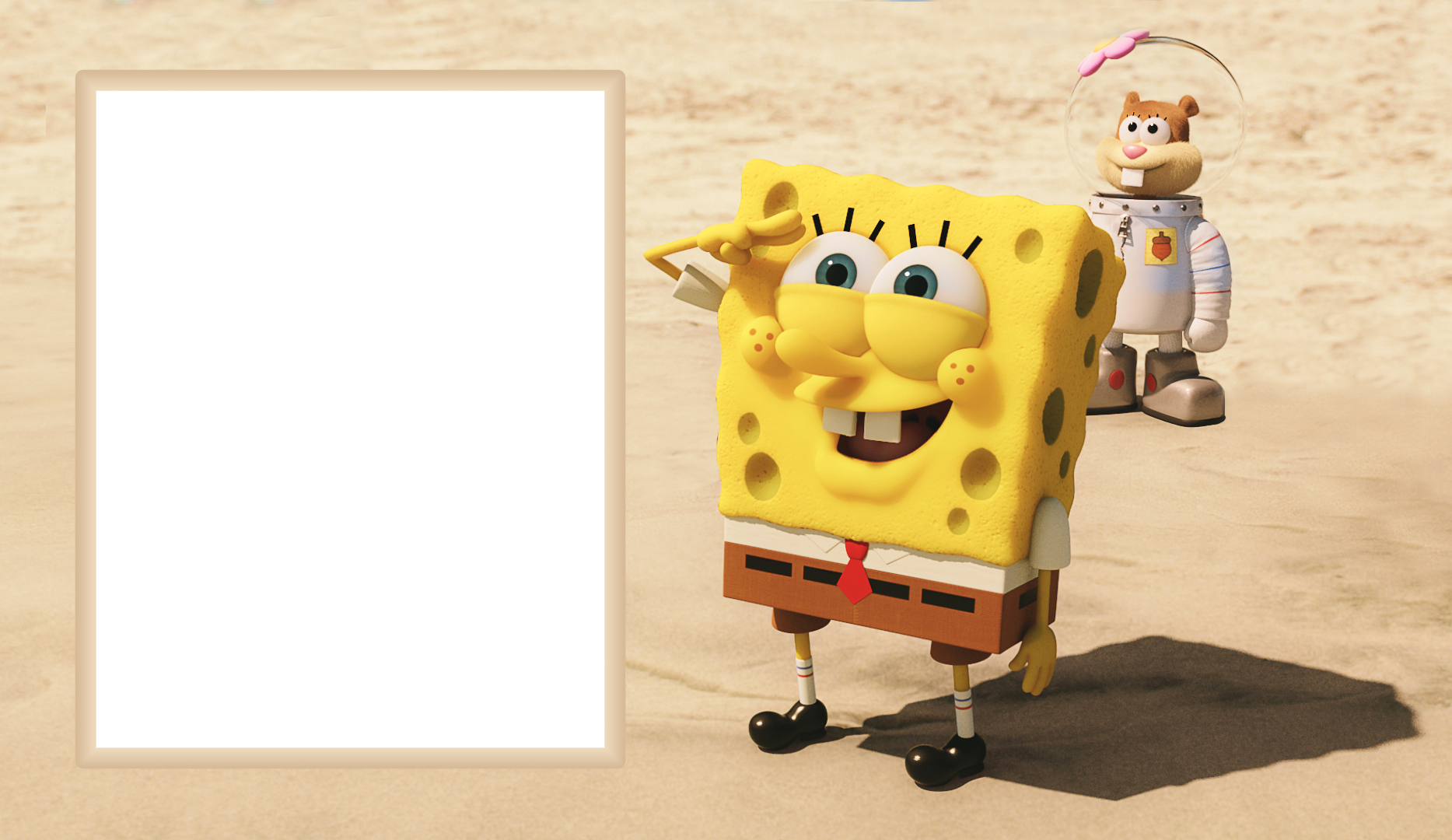Spongebob 3d (1867x1080), Png Download