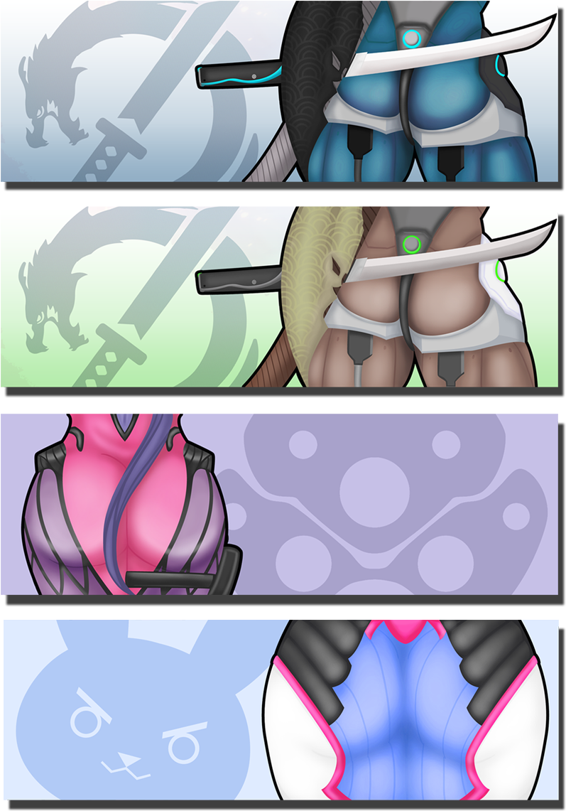 Next Prev Image Of Overwatch Booty Slaps - Widowmaker (1200x1200), Png Download