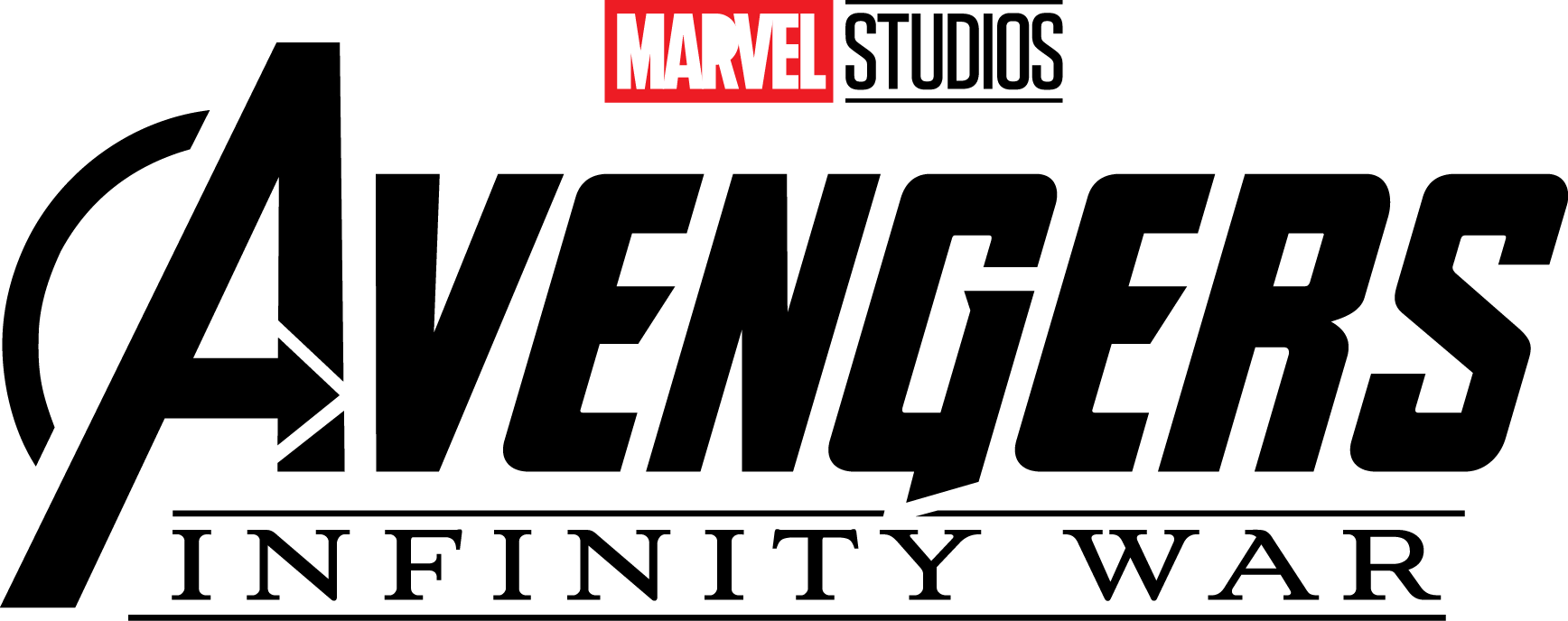 Avengers Infinity War Logo Vector Eps Free Download, - Avengers Infinity War Logo (1736x688), Png Download