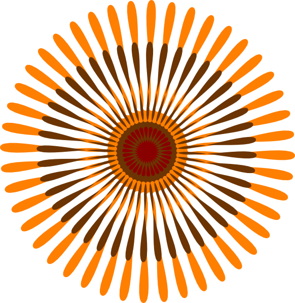 Orange Brown Star Fist Svg Clip Arts 582 X 597 Px (582x597), Png Download