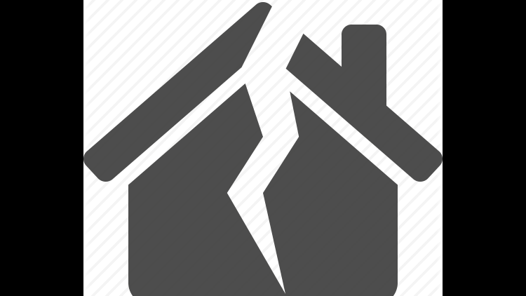 Earthquake Disaster Icon (750x422), Png Download