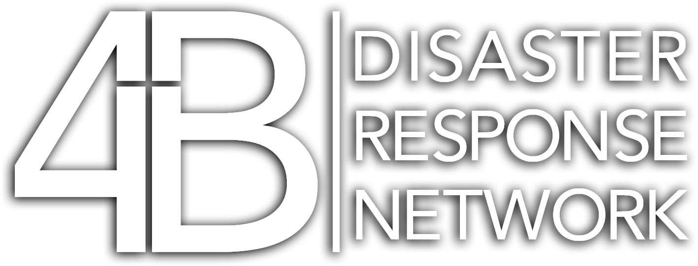 Cropped Logo White Dropshadow - Disaster Response (1800x577), Png Download