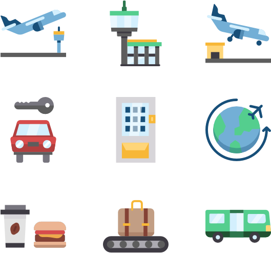 29 Airport Icon Packs - Icon (600x564), Png Download