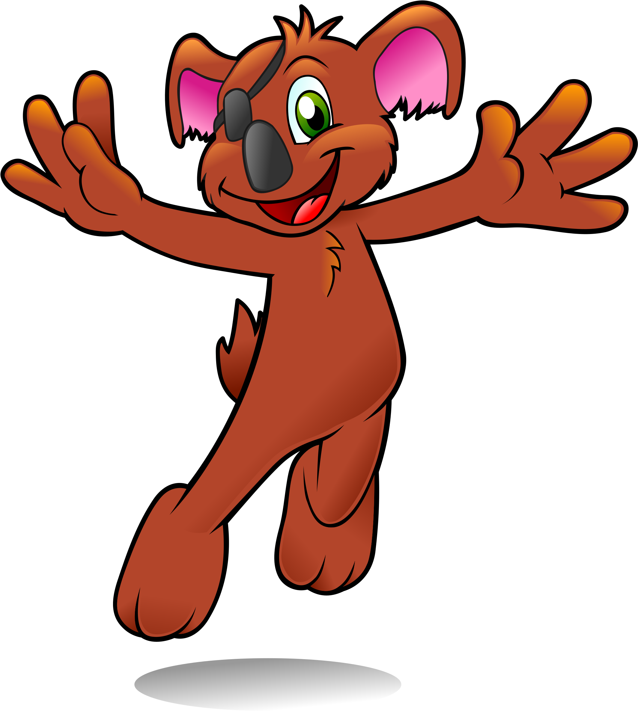 This Free Icons Png Design Of Koala Blind (2155x2400), Png Download