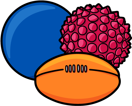 A Collection Of Footballs And Round Balls - Australian Football League (800x600), Png Download