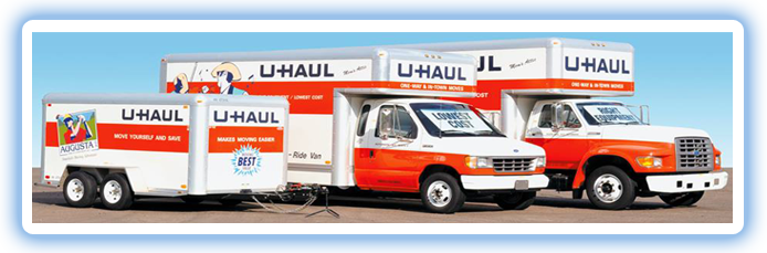 Cameron Park, Shingle Springs, El Dorado County & Placerville, - U Haul Truck (694x229), Png Download
