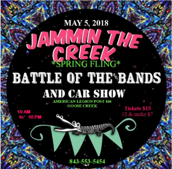 Jammin' The Creek - Fête De La Musique (986x555), Png Download