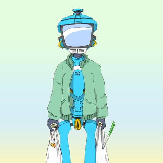 Photo - Flcl (530x532), Png Download