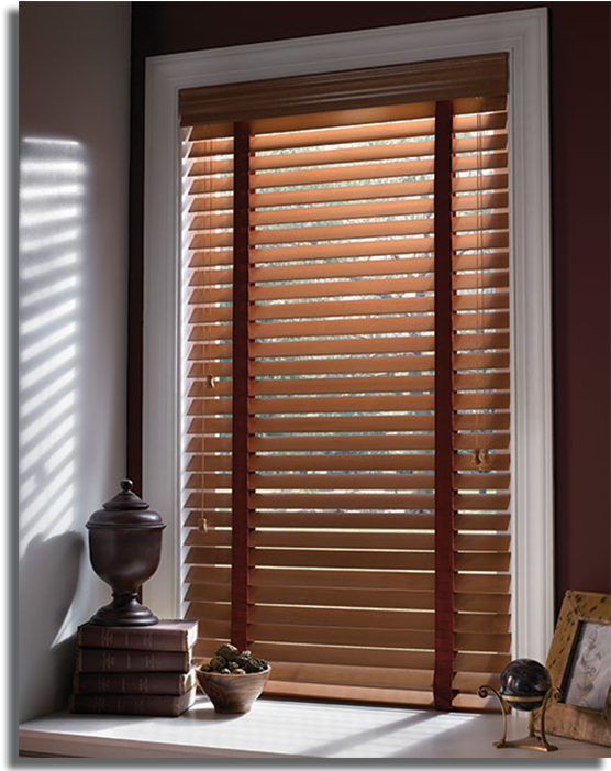 Venetian Wooden Blind - Wood Blinds With Tape (700x700), Png Download