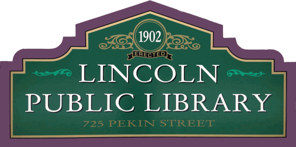 Library Sign (600x298), Png Download