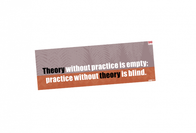 Poster A Theory Without Practice Is Empty Practice - Fresh 92.7 (660x450), Png Download