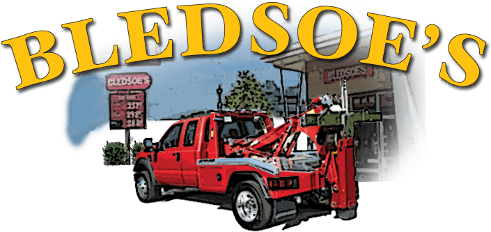 Bledsoe's - Logo - Tow Truck (720x360), Png Download