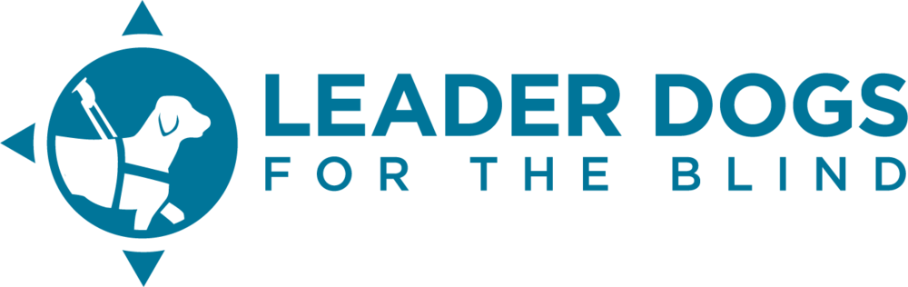 2017 Ldfb Logo Horizontal Blue1c - Leader Dogs For The Blind (1000x316), Png Download