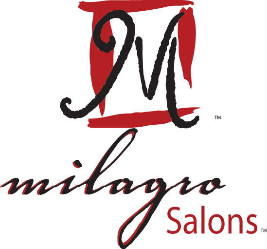 Logo - Milagro Salons (549x511), Png Download
