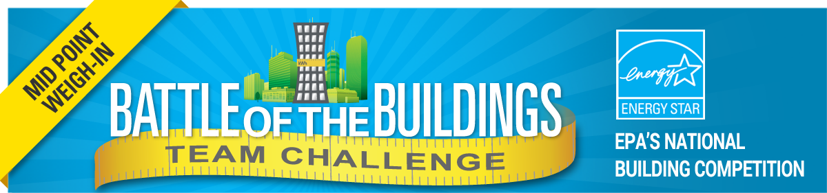 Midpoint Weigh-in Battle Of The Buildings Banner - Graphic Design (1200x281), Png Download