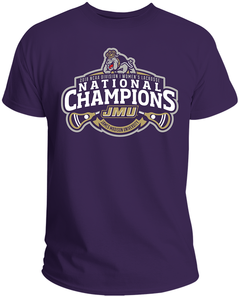 2018 Ncaa Women's Lacrosse Championship Tee - Ncaa Division I Women's Lacrosse Championship (500x612), Png Download