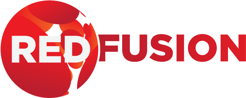 Red Fusion V2 - Red Fusion (825x338), Png Download