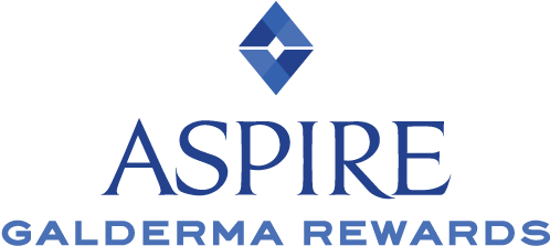 Aspire Galderma Rewards Logo (528x313), Png Download