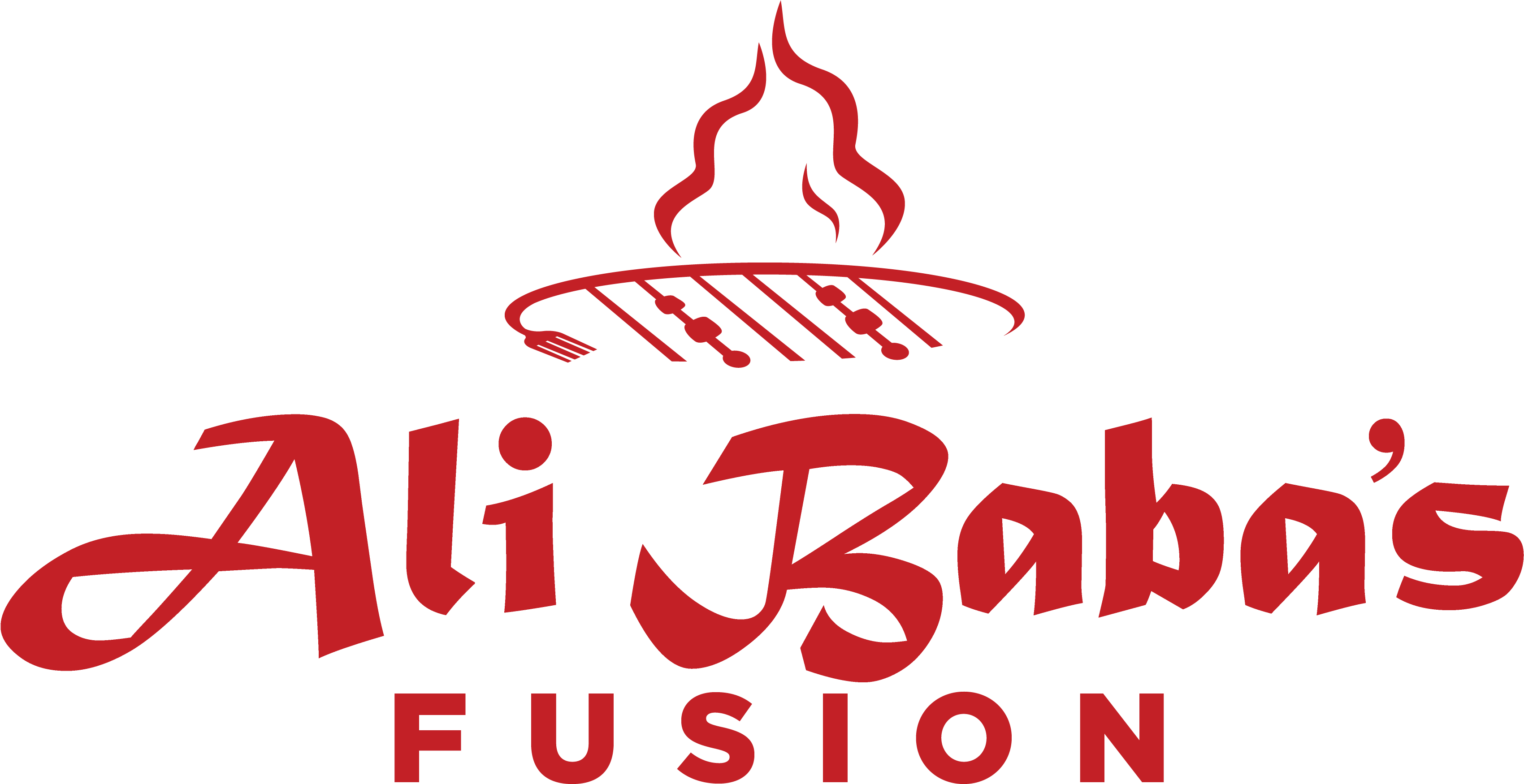 Ali Babas Fusion Logo Red 5914e9792f688 - Live Love Bake Rectangle Magnet (3600x2400), Png Download
