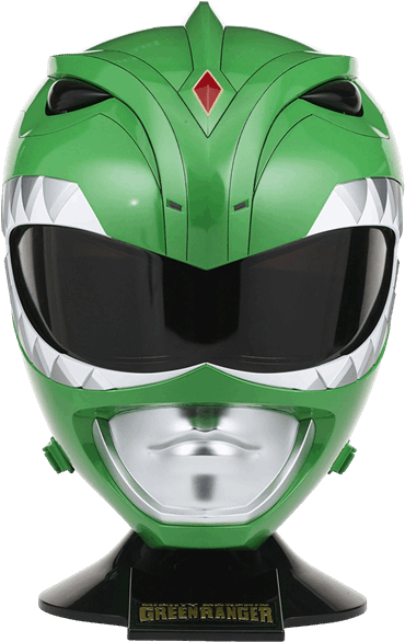 Mighty Morphin' Power Rangers - Legacy Green Ranger Helmet (600x600), Png Download