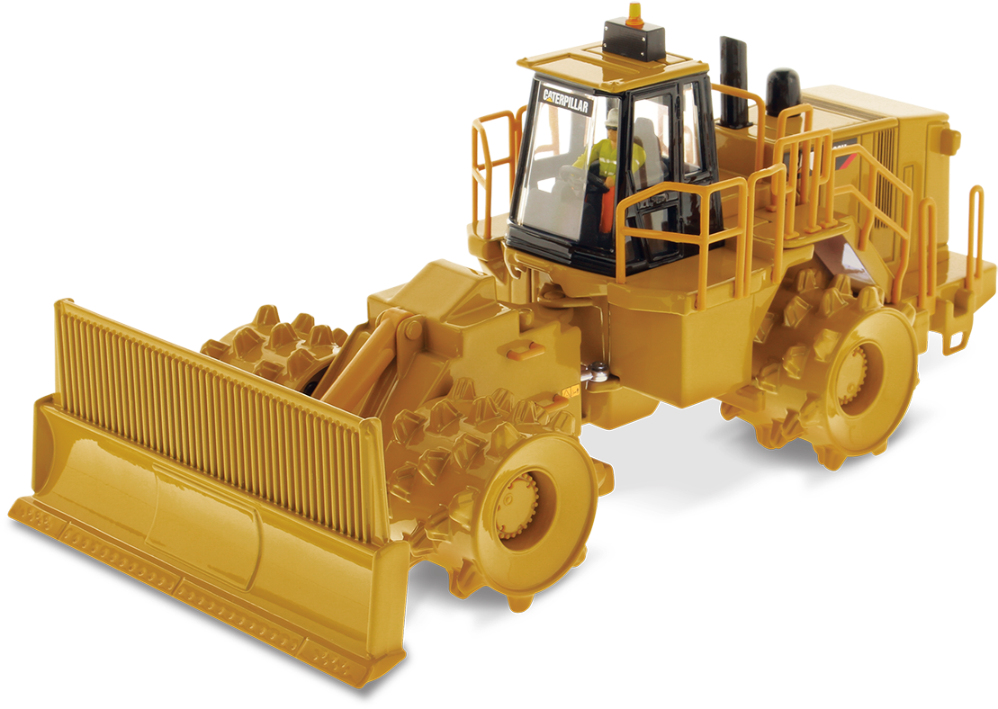 836h Land Ll Compactor - Diecast Masters Caterpillar 836h Landfill Compactor (1200x833), Png Download