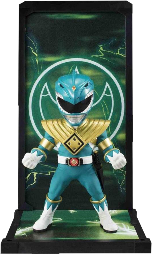 Mighty Morphin Power Rangers - Tamashii Buddies Green Ranger (530x884), Png Download