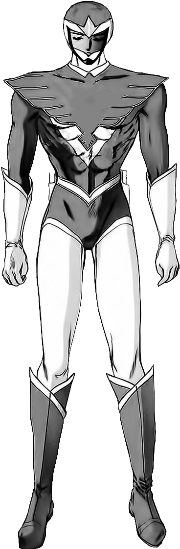 The Culture Behind A Megazord - Choujin Sentai Jetman Toki Wo Kakete (428x1146), Png Download