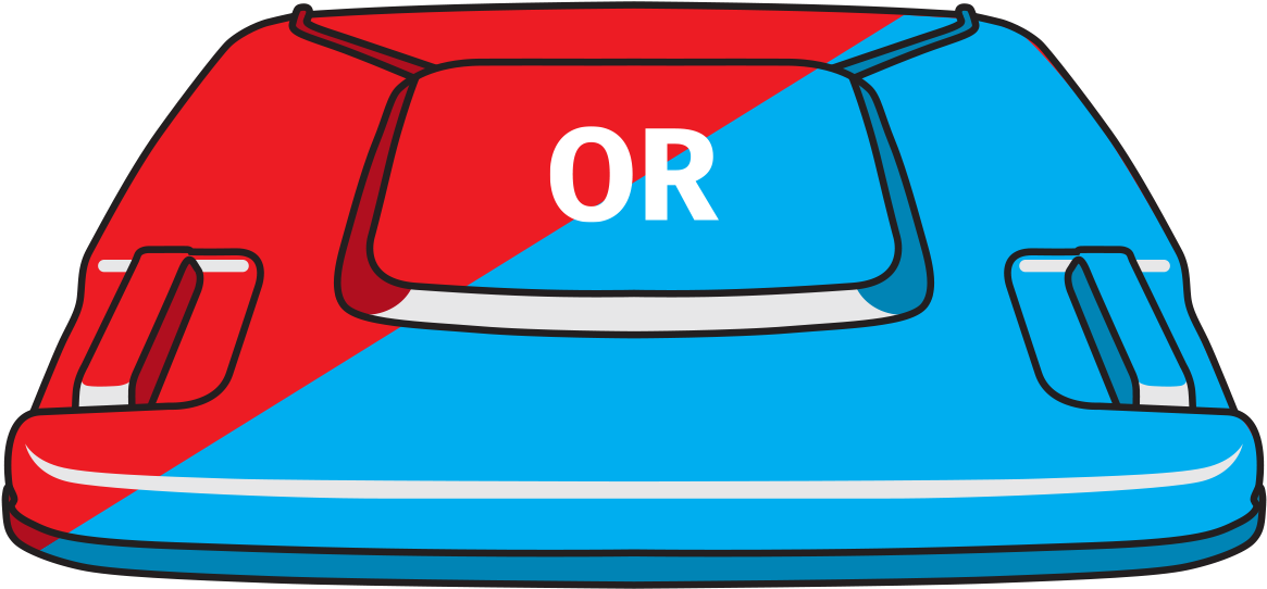 Your General Waste Bin May Have A Blue Or Red Lid Depending - Waste Container (1180x543), Png Download