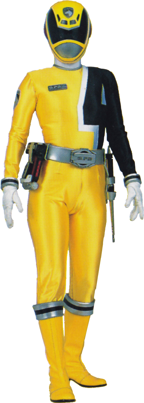 Ranger Costume Power Rangers Spd A Squad Green Ranger - Power Rangers Spd Yellow (500x1324), Png Download