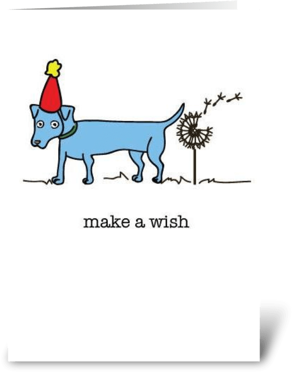 Make A Wish Greeting Card - Greeting Card (700x792), Png Download