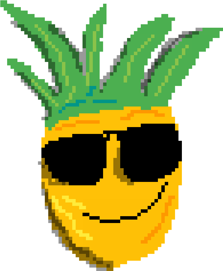 Sweg Pineapple - Smiley (1200x1200), Png Download