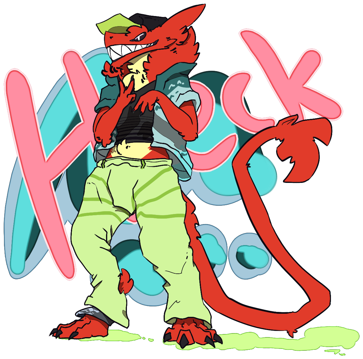 Rude Skate Serg - Cartoon (1280x1280), Png Download