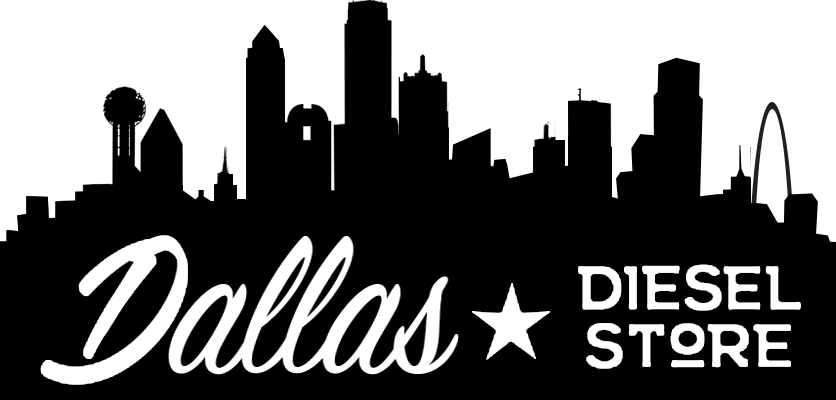 Dallas Diesel Store Logo - Dallas Skyline 2017 Logos Black And White (836x400), Png Download