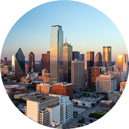 With 6 Professional Sports Team, Abundant Collegiate - Downtown Dallas (432x432), Png Download
