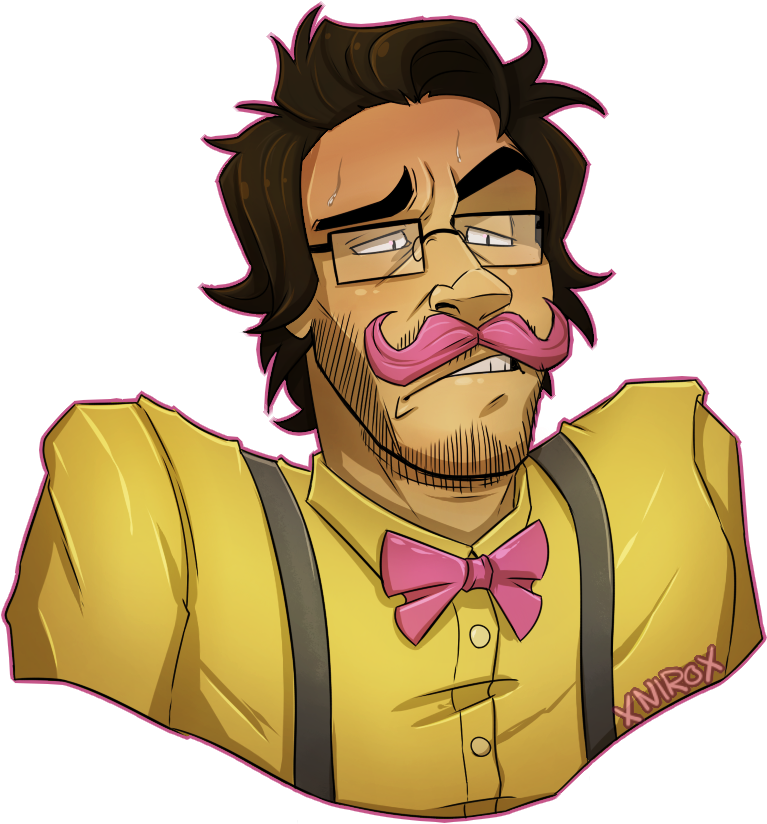 Warfstache - Warfstache Art (774x832), Png Download