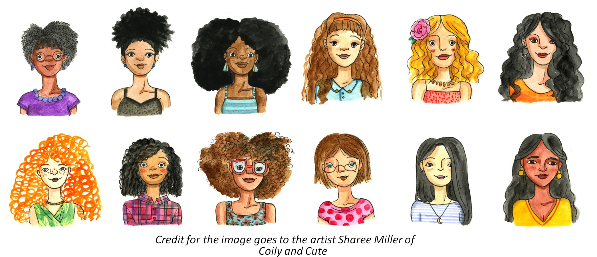 Hair Differences (2093x917), Png Download