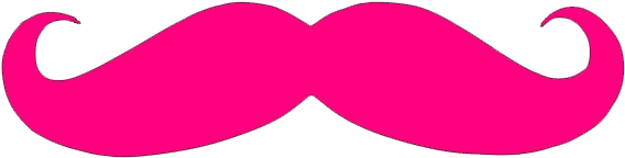 “a Transparent Warfstache To Slap On Random Shit - Pink Mustache Clip Art (763x389), Png Download