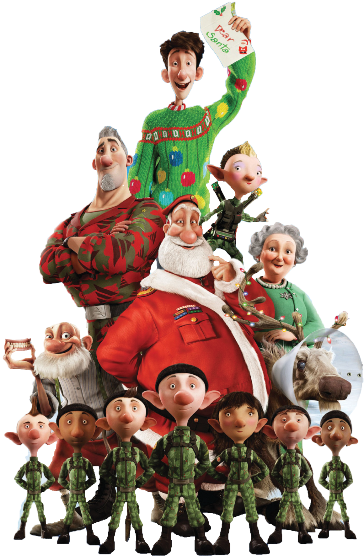 Family Movie Night - Arthur Christmas 2011 Poster (1170x1772), Png Download