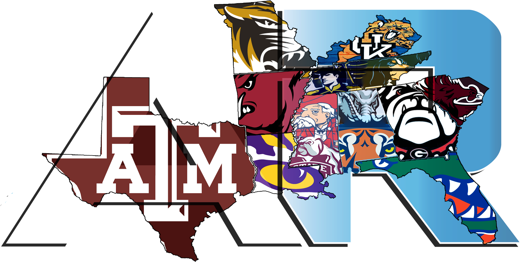 Mississippi State - Texas A&m Aggies (1950x1200), Png Download