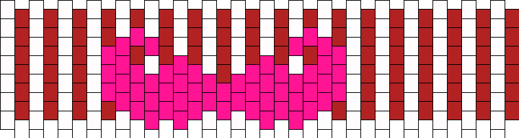 Warfstache Kandi Pattern - Symmetry (756x202), Png Download