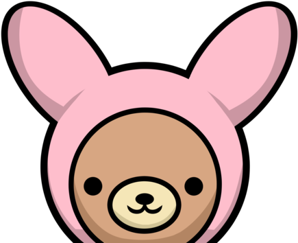 Bunnystyle - Us - Cartoon (450x368), Png Download